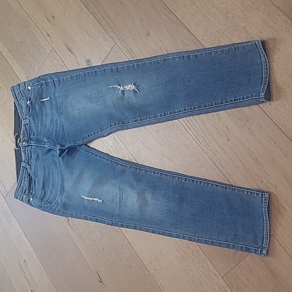PAIGE Jeans Women's sz 28 Donovan Low Rise Slim Leg Denim Jeans - Picture 1 of 13